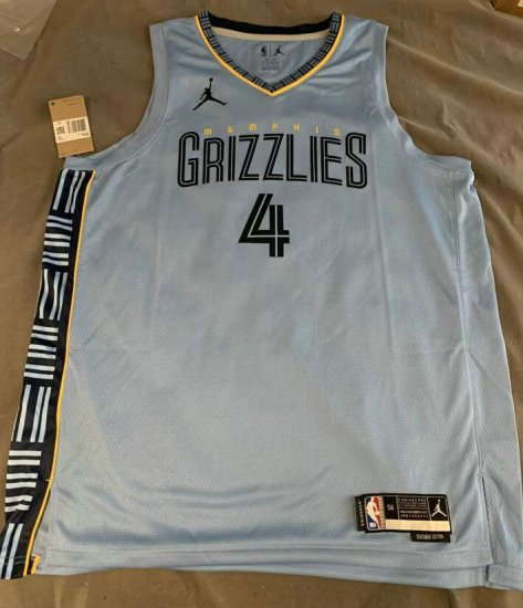 NBA 4 Adams Memphis Grizzlies Statement Edition Maillot 2022-23